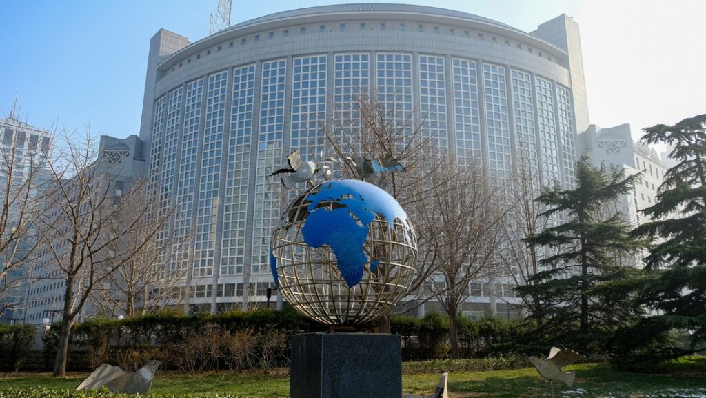 La sede del Ministerio de Exteriores de China en Pekín. Pavel Lvov / Sputnik 