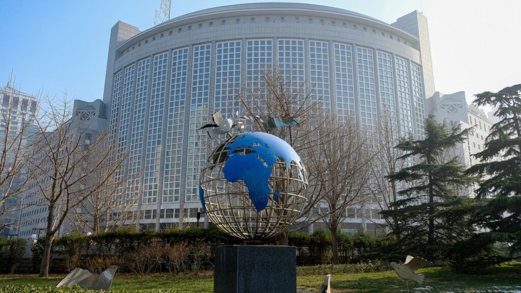 La sede del Ministerio de Exteriores de China en Pekín. Pavel Lvov / Sputnik