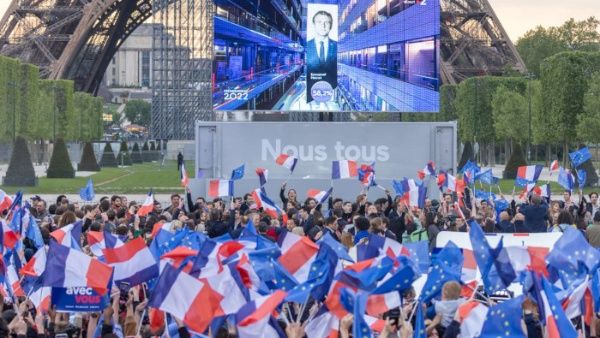Macron ganó en unos comicios cuya la abstención fue la mayor después de medio siglo en Francia. | Foto: Le Monde
