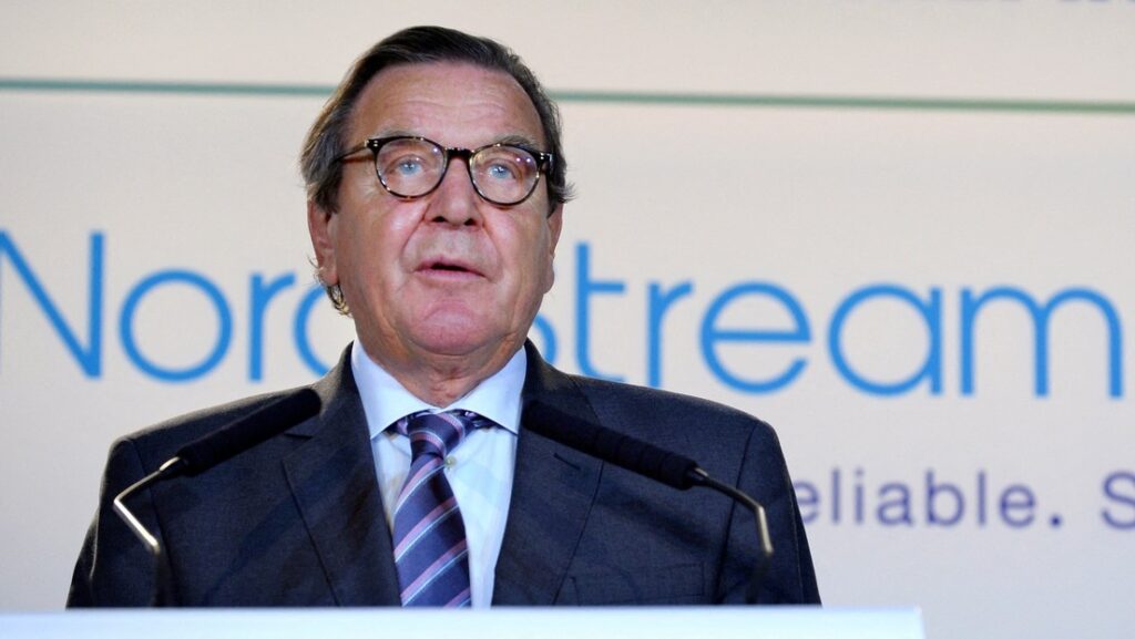 El excanciller de Alemania, Gerhard Schröder.Eric Piermont / AFP
