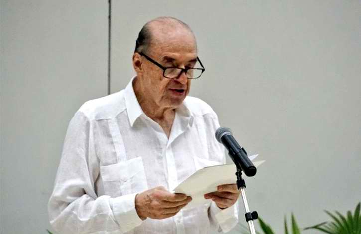 Canciller de la República de Colombia en Cuba, Álvaro Leyva Durán // Fotos: PL y Twitter
