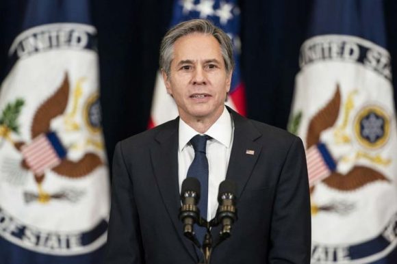 El secretario norteamericano de Estado, Antony Blinken. // Foto: Prensa Latina./ Archivo