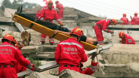 El suceso obligó a decretar la alerta por desastres naturales. // Foto: Stephen Shaver / Zuma Press/Archivo.