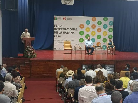 Inauguración del V Foro de Inversiones y Presentación sobre Inversión Extranjera, cómo parte de la edición 38 de la Feria Internacional de La Habana (Fihav 2022) // Foto: Cubadebate