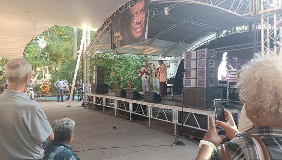 Homenaje en la Habana a Pablo Milanés // Foto: Thalía Fuentes Puebla/Cubadebate