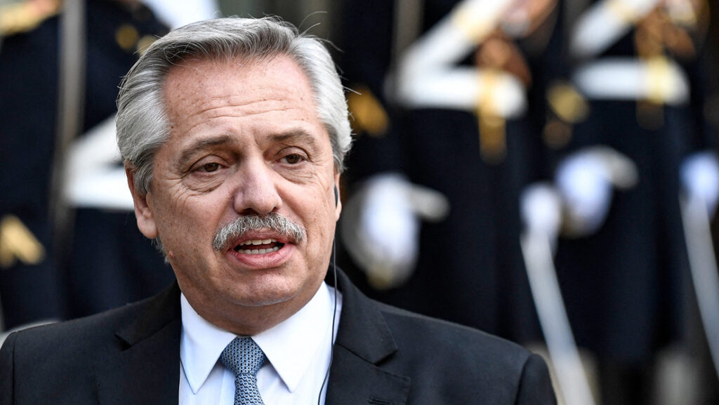 Alberto Fernández, presidente de Argentina.Stephane De Sakutin / AFP