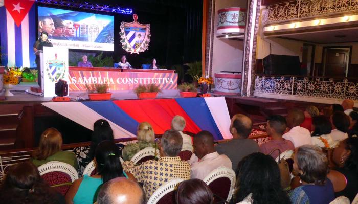 De esta manera, se inició oficialmente el XVIII periodo de mandato de las Asambleas Municipales del Poder Popular. Foto: Ronald Suárez Rivas