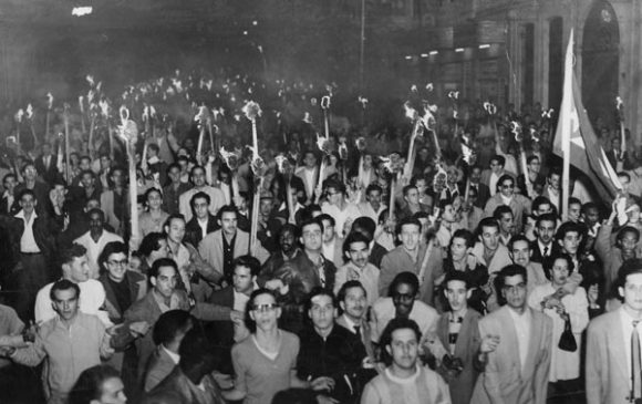 Marcha de las Antorchas, 27 de enero de 1953