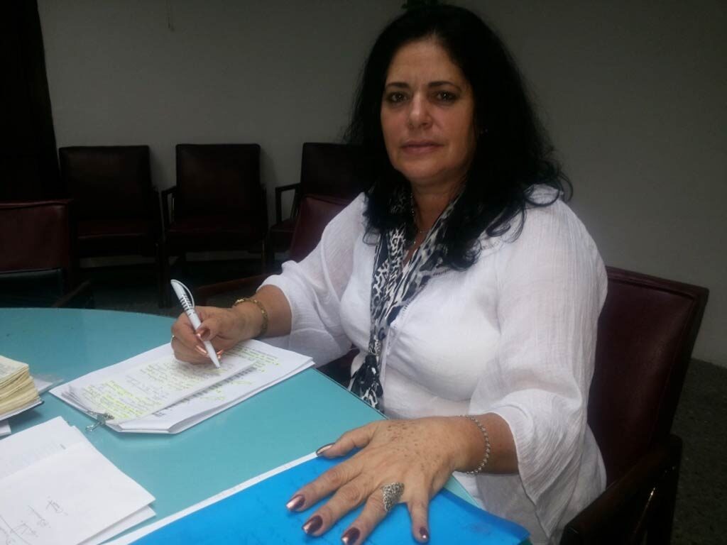 Presidenta de la Comisión de Candidatura, Consuelo Baeza // Foto: PL
