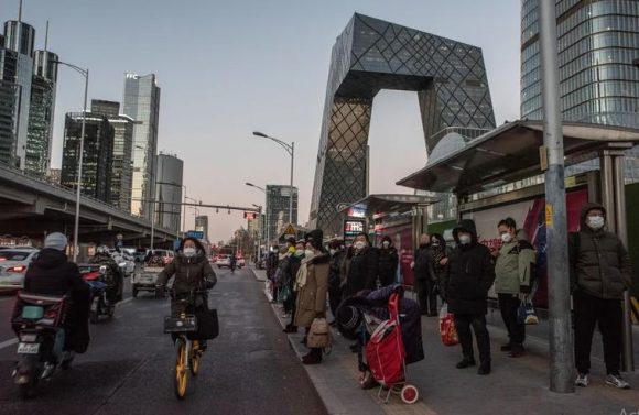China vive la peor oleada de covid-19 desde 2020. // Foto: Bloomberg.