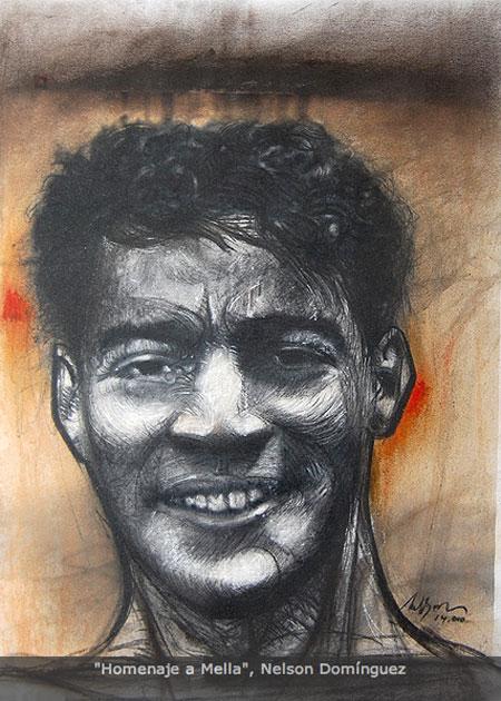 Foto: Homenaje a Mella, obra de Nelson Domínguez