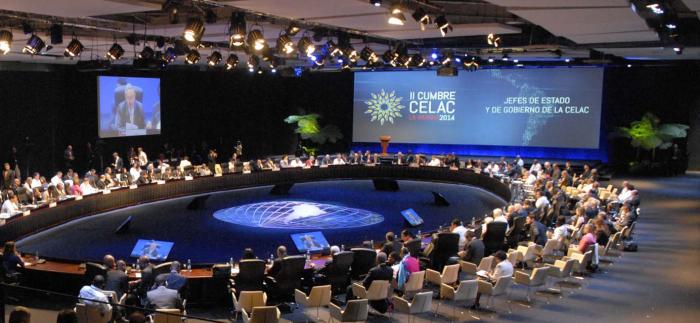 La Proclama de América Latina y el Caribe como Zona de Paz, aprobada en la ii Cumbre de la Celac, en La Habana, en 2014, es considerada una de sus decisiones más trascendentales. // Foto: Juvenal Balán
