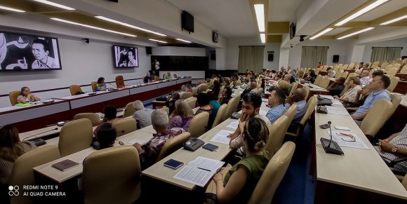 Balance anual del Ministerio de Cultura. // Foto: Ismael Francisco/ Cubadebate.