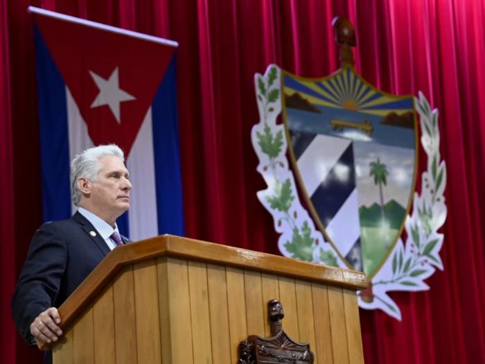 Miguel Díaz-Canel Bermúdez, Presidente de la República de Cuba // Foto: José Manuel Correa