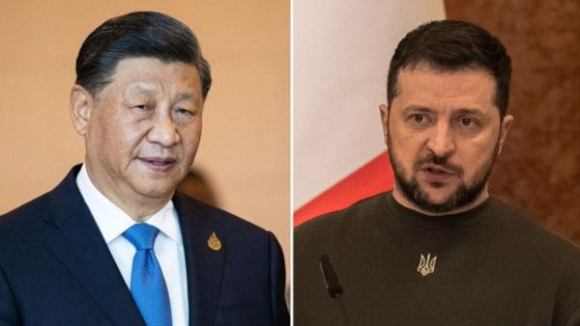 Xi expresó que en la cuestión nuclear “todas las partes deben mantener la calma y ser prudentes”. // Foto: Twitter @vicktop55