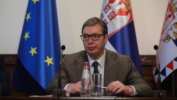 El presidente de Serbia, Aleksandar Vucic. // Foto: Getty Images