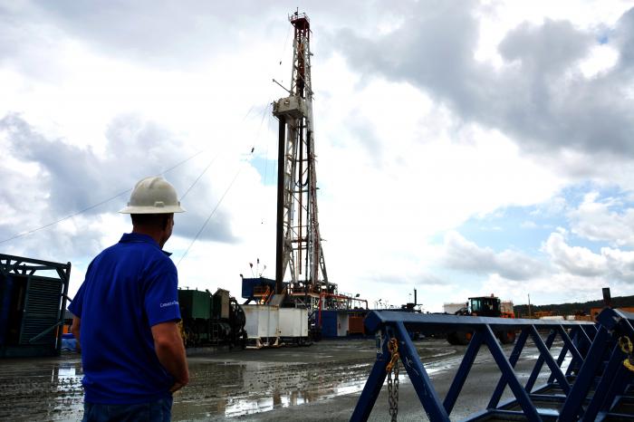 En el nuevo yacimiento de Puerto Escondido se extraen diariamente 200 000 metros cúbicos de gas, que se emplean fundamentalmente en la producción de energía eléctrica. // Foto: Ricardo López Hevia