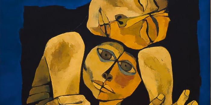 Foto: Obra de Oswaldo Guayasamín.