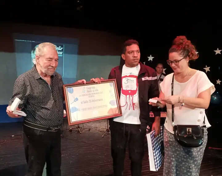 Homenaje de Manzanillo al Maestro Wilfredo Pachy Naranjo en su cumpleaños // Foto: Claudia Sánchez