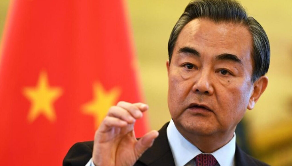 Ministro de Relaciones Exteriores de China. // Foto: EP.