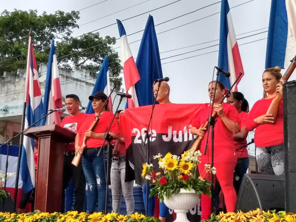 Manzanillo conmemora el Día de la Rebeldía Nacional // Foto: Denia Fleitas Rosales