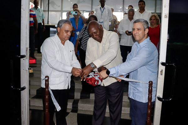 durante ceremonia inaugural de la I Feria Internacional del Deporte La Habana, celebrada en el Coliseo de la Ciudad Deportiva, el 1 de Agosto de 2023 en La Habana, Cuba. // Foto: Calixto N. Llanes/Periódico JIT (Cuba)