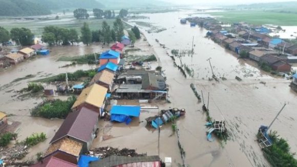 Desde el 1 de agosto no cesan las lluvias. // Foto: Telesur.