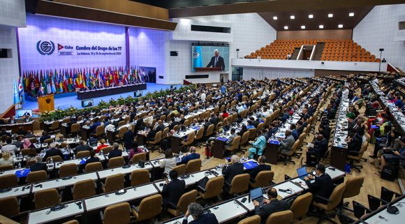 Sesiona en La Habana Cumbre del Grupo de los 77 más China. Foto: Abel Padrón Padilla/ Cubadebate