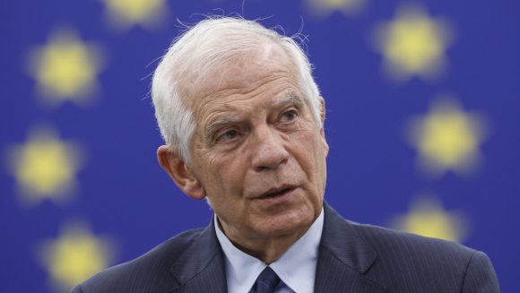 El alto representante de la Unión Europea para Asuntos Exteriores y Política de Seguridad, Josep Borrell. // Foto: AP