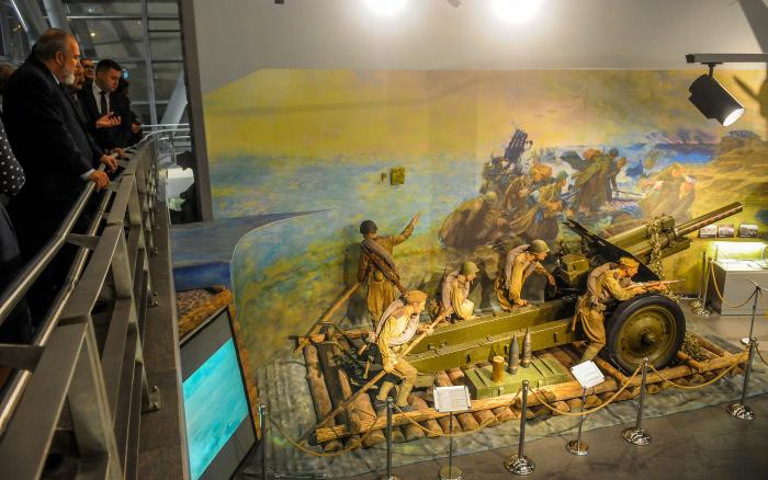 En el museo de la Gran Guerra Patria culminó Marrero Cruz su visita a Belarús. // Foto: Estudios Revolución