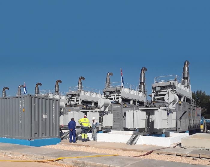 En Cuba hay más de 2 000 megawatts de generación distribuida, destinados a situaciones complejas y puntuales, como puede ser el paso de un huracán, pero solo están disponibles 900. // Foto: Ventura de Jesús Foto: Ventura de Jesús García