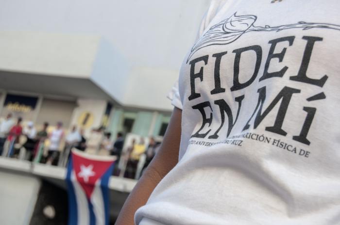 Fidel vive en la obra de un pueblo que resiste, crea y vence. // Foto: Dunia Álvarez Palacios