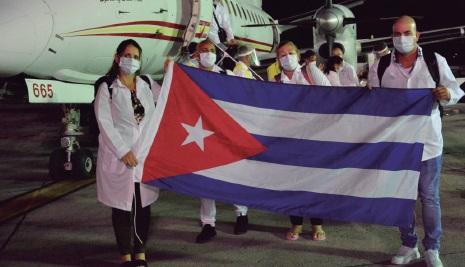  Brigadas médicas cubanas han prestado su colaboración en varias de las islas del Caribe, como cuando se enfrentó la COVID-19.// Foto: Ricardo López Hevia 