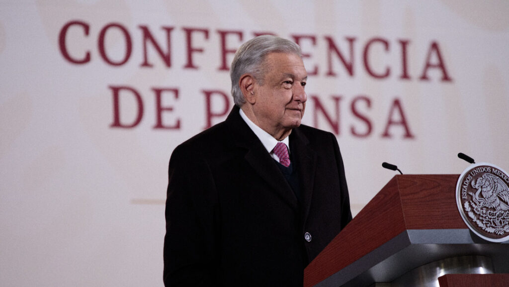 Andrés Manuel López Obrador, presidente de México.// Foto: Gobierno de México