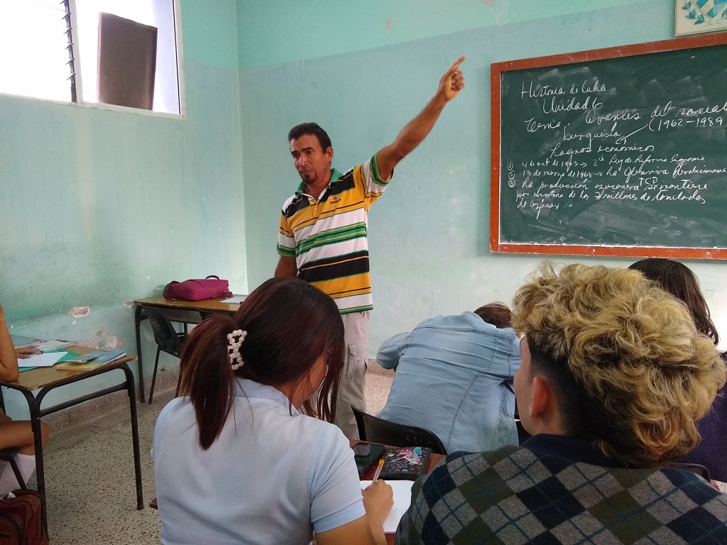 Educar es una tarea de artistas // Foto: Denia Fleitas Rosales