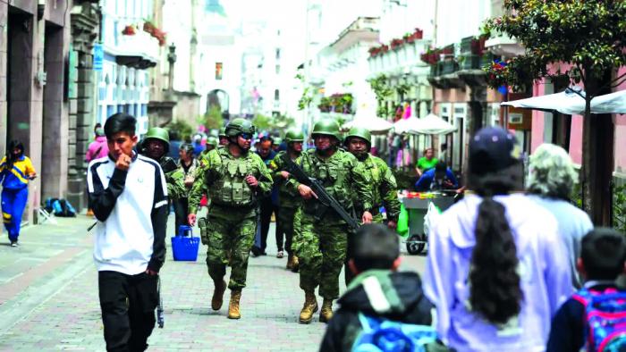  La ciudad de Guayaquil se ha convertido en el epicentro de la violencia en el país. // Foto: EFE 