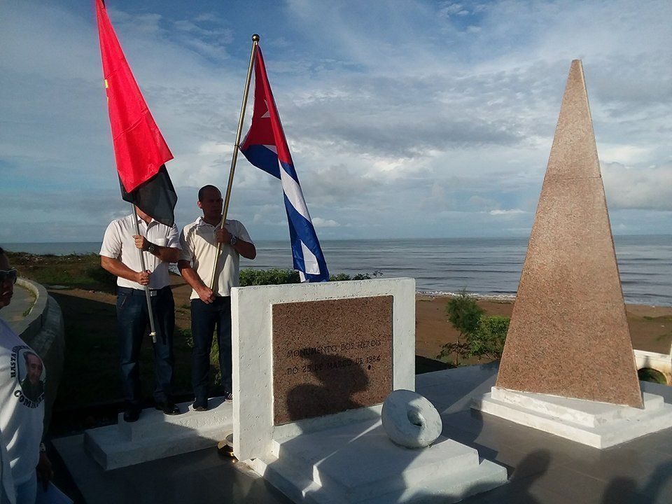 Monumento a los caídos en la batalla de Sumbe.// Foto: Ener Fernández Brizuela.