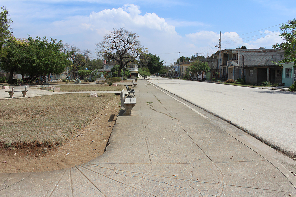 Calle Esperanza, llamada La Esperanza, tuvo por madrina a María Luisa Varela Codina. // Foto: Marlene Herrera