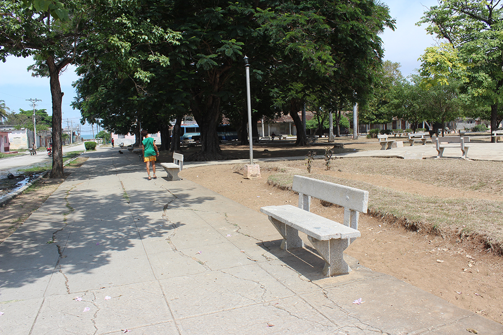 Calle Guadalupe, tuvo por madrina a la señorita María Mazquiarán Muñoz. // Foto: Marlene Herrera