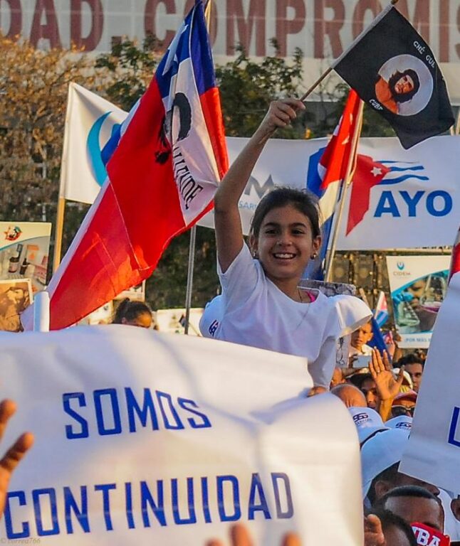Cada 1ro. de Mayo se le vuelve a Cuba un abrazo hondo al proyecto singular de patria.// Foto: José Manuel Correa