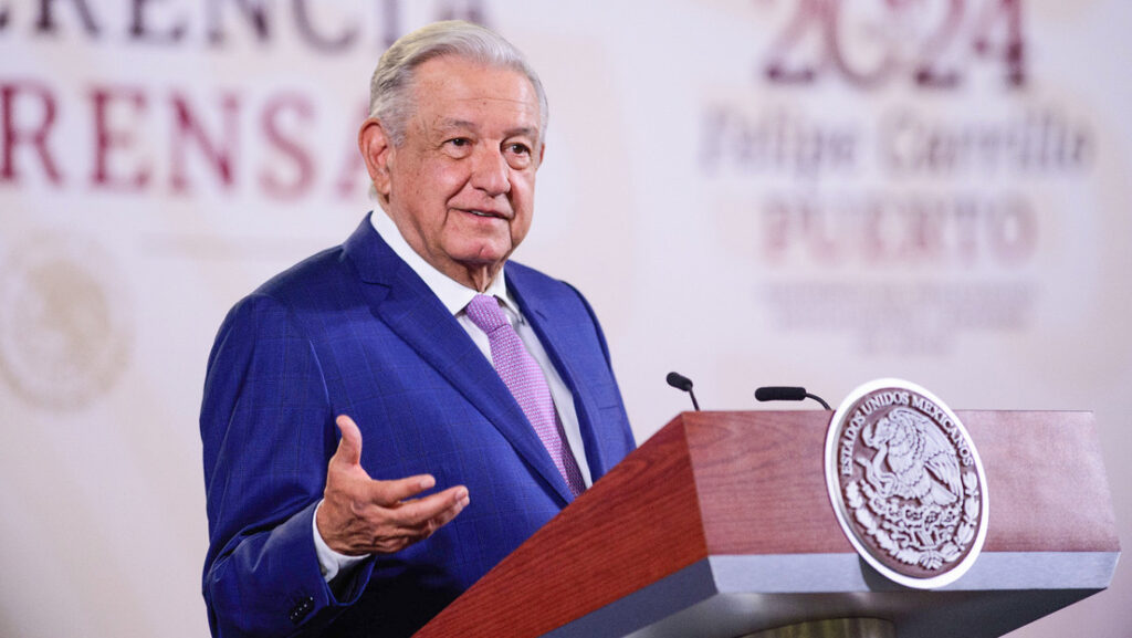 El presidente de México, Andrés Manuel López ObradorGobierno de México