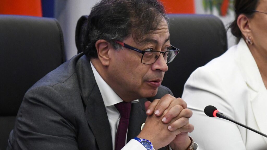 El presidente de Colombia Gustavo Petro.Randy Brooks / AFP