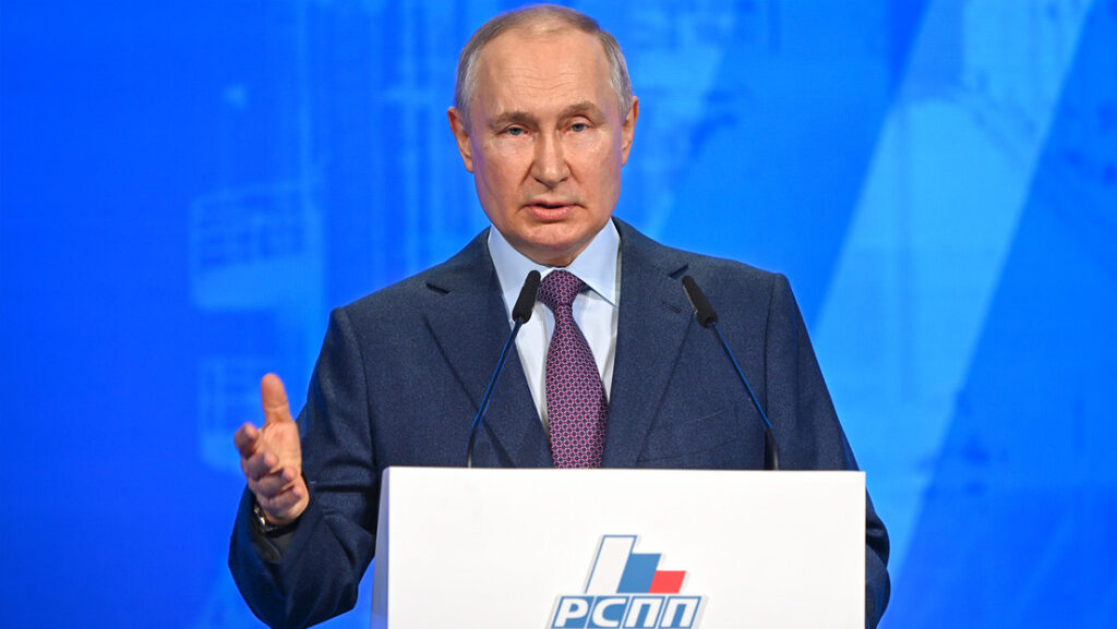 El presidente de Rusia, Vladímir Putin.Alexey Maishev / Sputnik