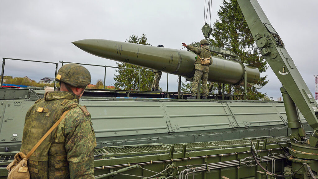 Ejercicios de la Flota rusa del Báltico con los sistemas de misiles táctico-operativos Iskander-M.Vitaly Nevar / Sputnik 
