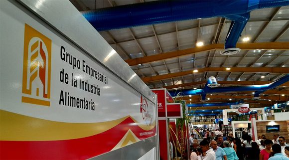 El Grupo Empresarial de la Industria Alimentaria en la Feria Alimentos Cuba 2024. Foto: Abel Padrón Padilla/ IDEAS Multimedios.