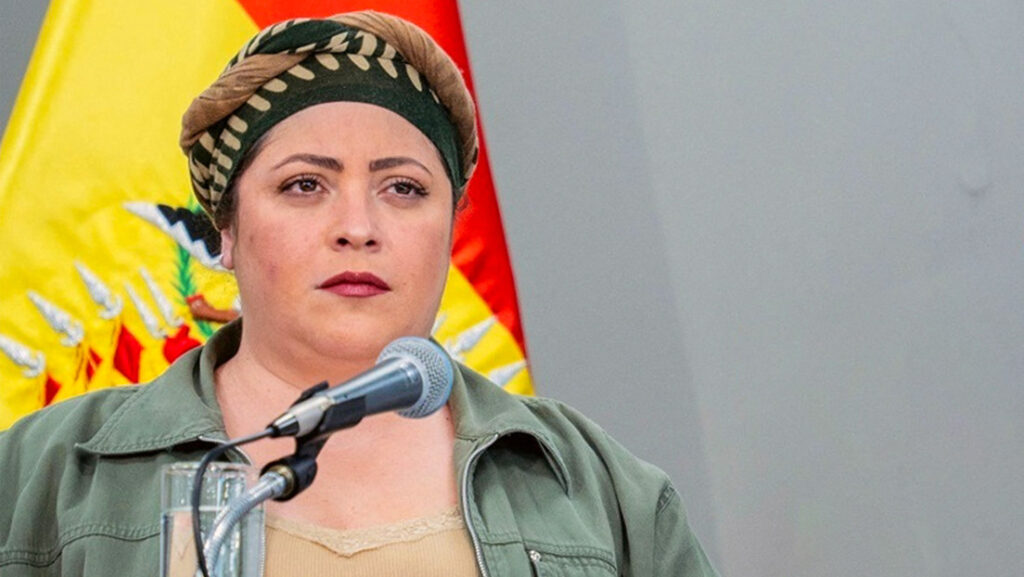 La ministra interina de Relaciones Exteriores de Bolivia, María Nela PradaBolivia’s Foreign Ministry / AFP