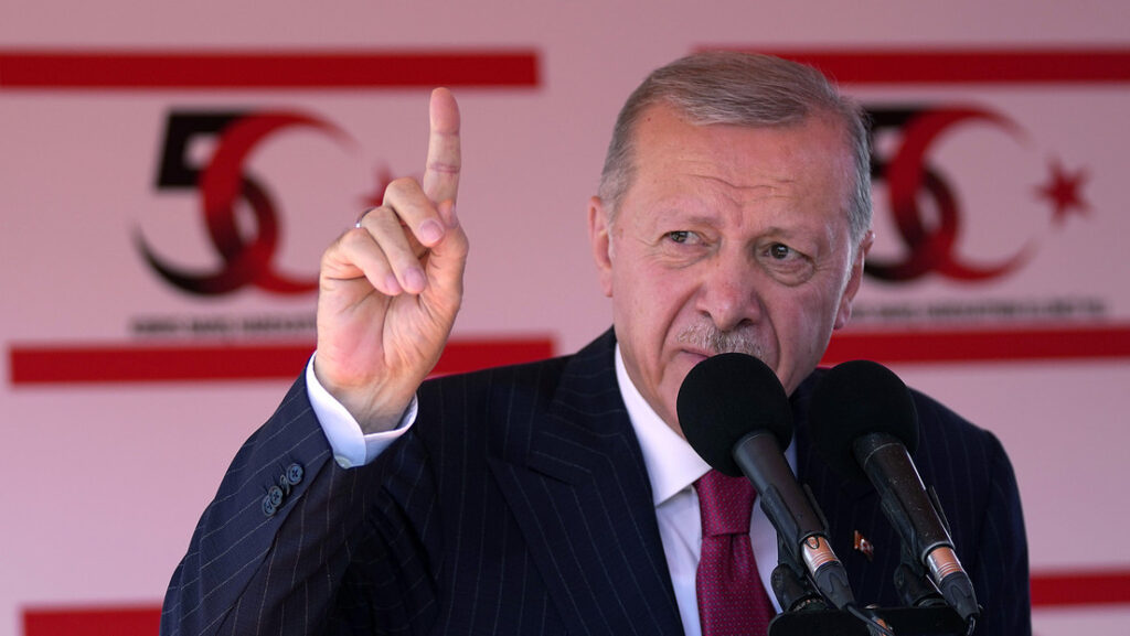 El presidente de Turquía, Recep Tayyip Erdogan.Petros Karadjias / AP