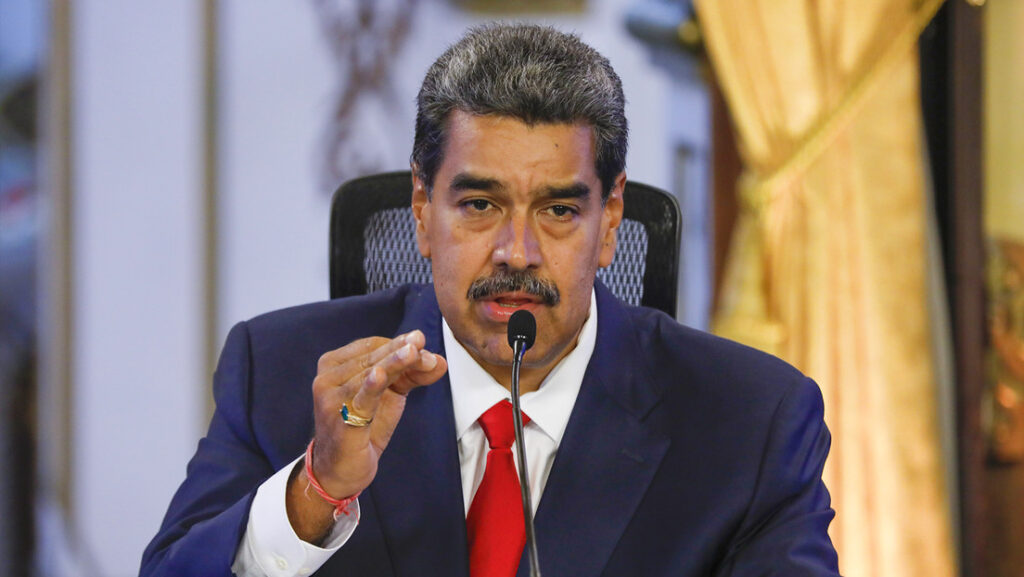 Nicolás Maduro, presidente de Venezuela durante una rueda de prensa desde el Palacio Miraflores en Caracas, el 2 de agosto de 2024.Pedro Rances Mattey / Anadolu / Gettyimages.ru
