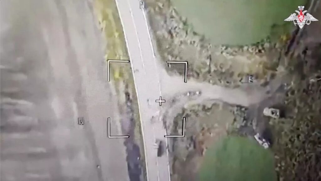Captura de pantallaMinisterio de Defensa de Rusia