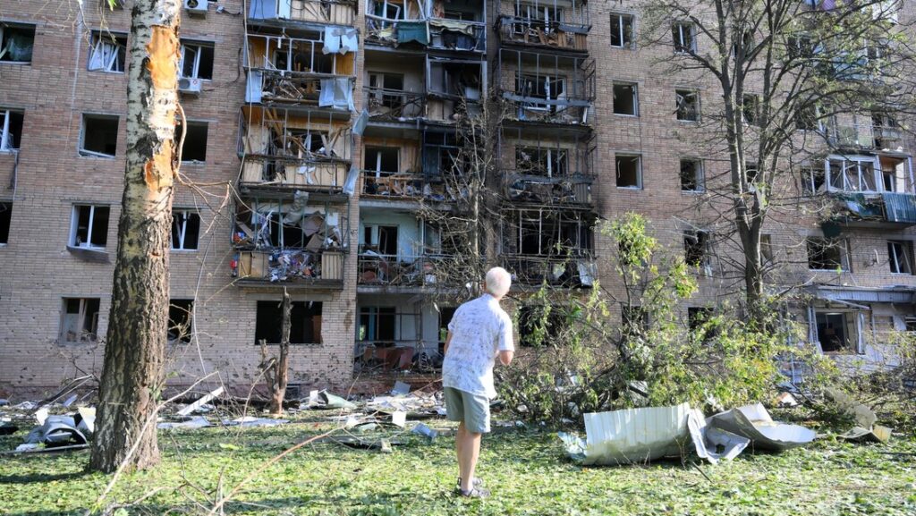 Consecuencias de un bombardeo ucraniano contra la provincia rusa de Kursk, agosto de 2024.Ilya Pitalev / Sputnik